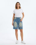 Heidi-Outlet - Dofim | Knee-Length Star-Appliqué Pants Unisex