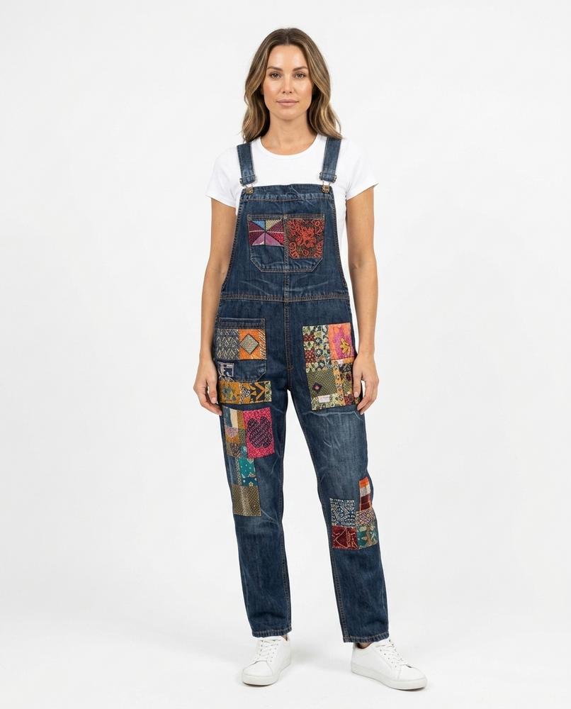 Heidi-Outlet - Rugok | Patchwork Denim Pants Women