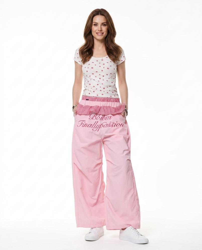Heidi-Outlet - Yulim | Wide-Leg Adjustable Pants Women