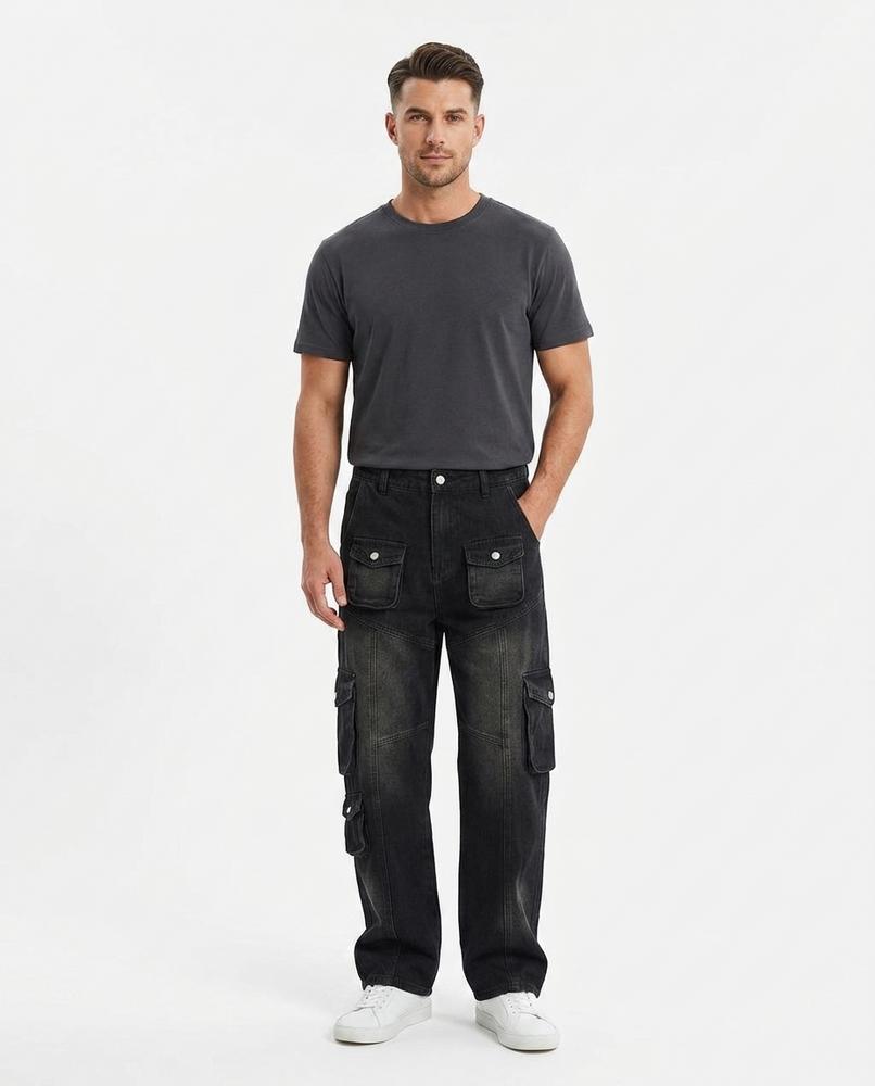 Heidi-Outlet - Kuzor | Wide-Leg Washed Pants Unisex