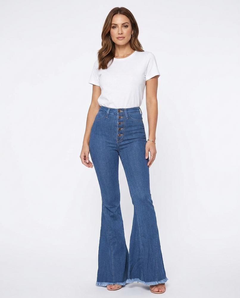 Heidi-Outlet - Aetad | High-Waisted Flared Pants Women