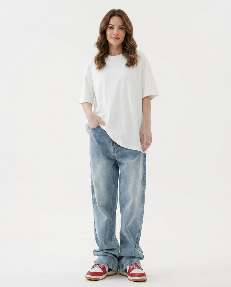 Heidi-Outlet - Tohum | Loose-Fit Straight-Leg Pants Unisex