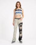 Heidi-Outlet - Covin | Two-Tone Distressed Pants Unisex