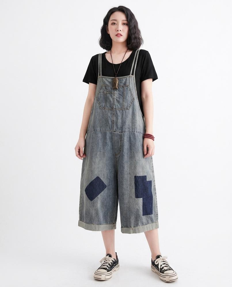 Heidi-Outlet - Rodos | Patched Wide-Leg Pants Women