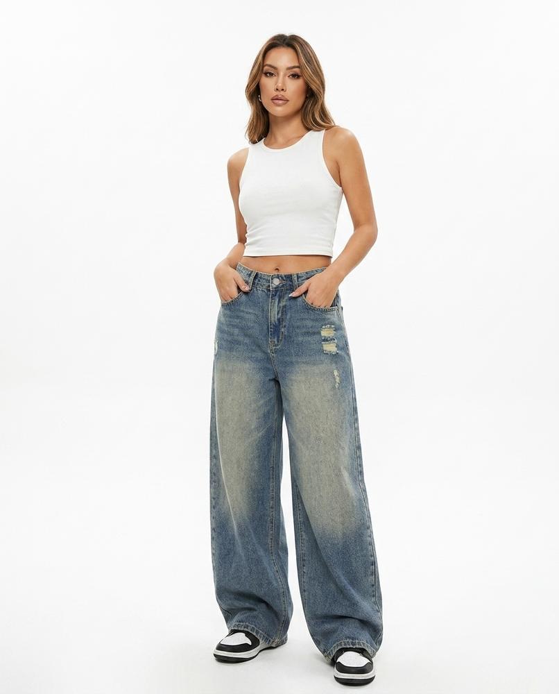Heidi-Outlet - Cubor | High-Waisted Wide-Leg Pants Women
