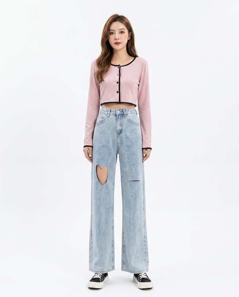 Heidi-Outlet - Domer | High-Waist Wide-Leg Pants Women