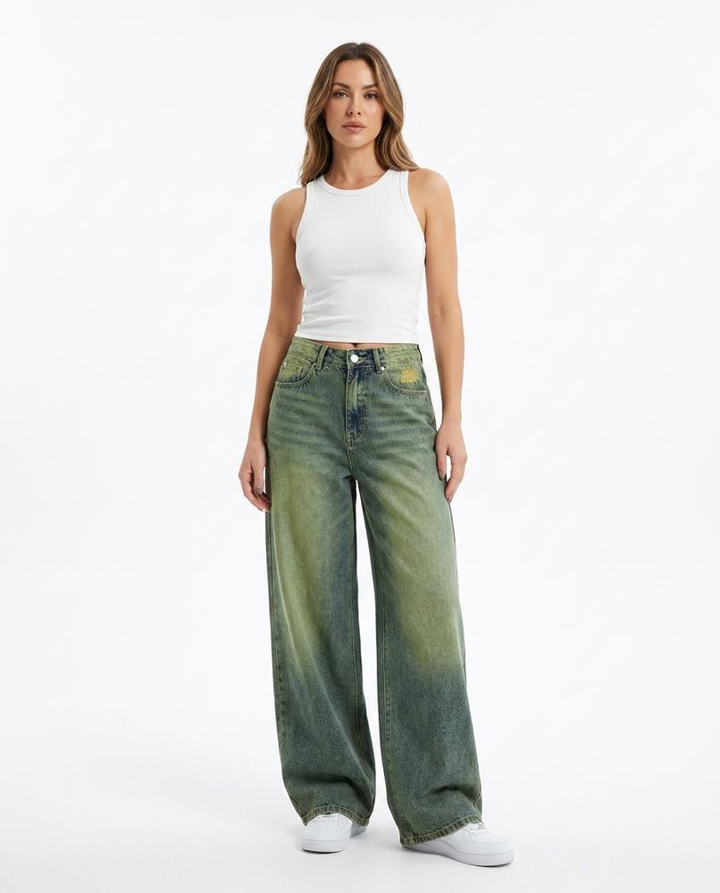 Heidi-Outlet - Cubor | High-Waisted Wide-Leg Pants Women