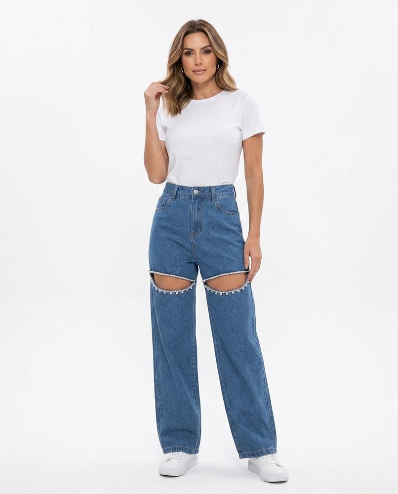 Heidi-Outlet - Sevul | Cutout Wide-Leg Pants Women