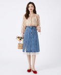 Heidi-Outlet - Aibus | A-Line Layered Skirt Women