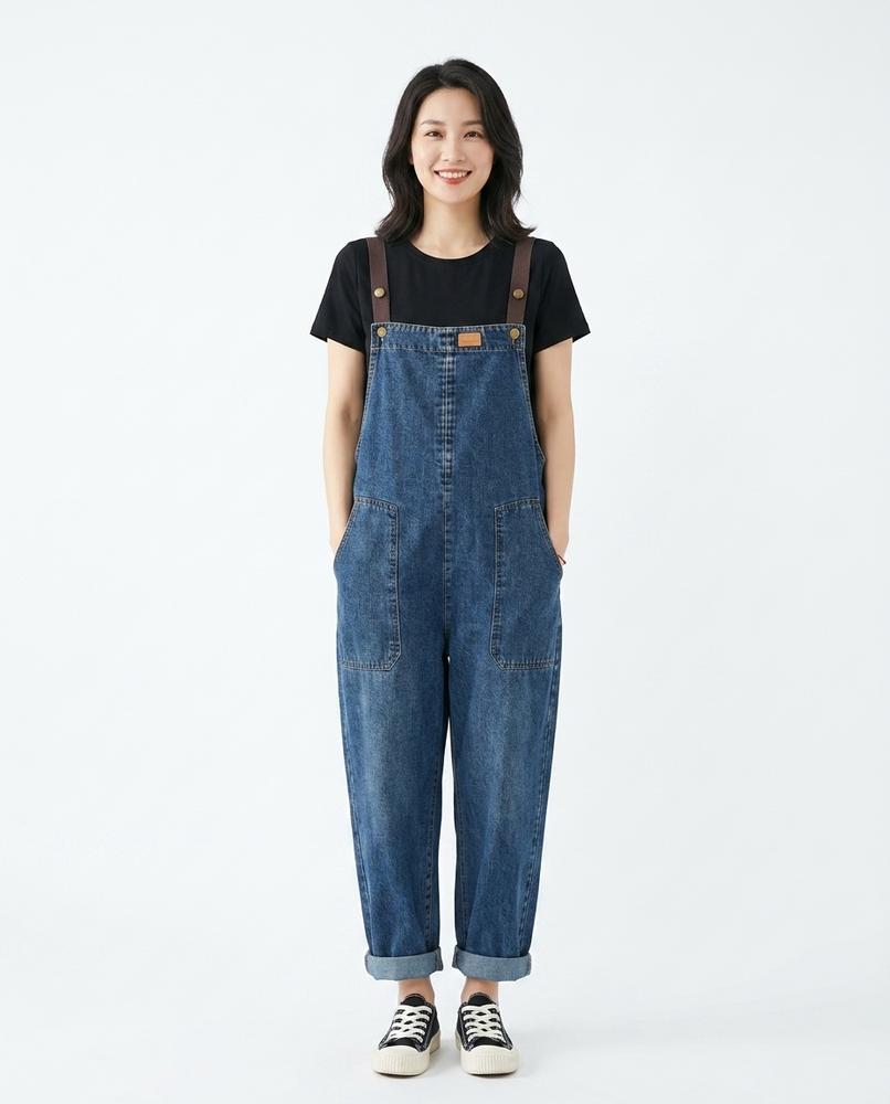 Heidi-Outlet - Comil | Denim Relaxed-Fit Pants Women