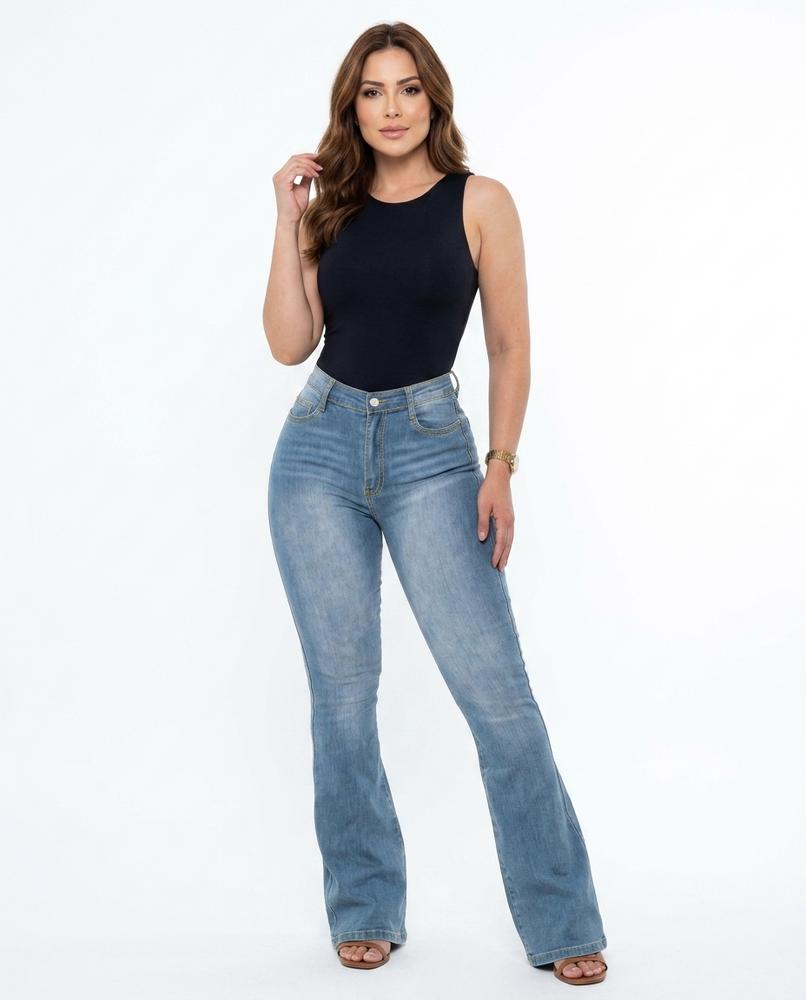 Heidi-Outlet - Mavin | High-Waist Flared Pants Women