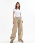 Heidi-Outlet - Lavit | High-Waist Wide-Leg Pants Unisex