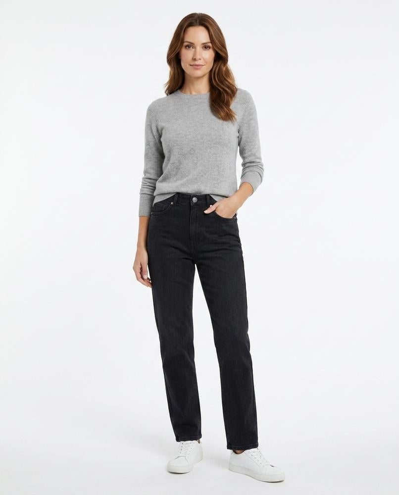 Heidi-Outlet - Ceped | High-Waisted Straight-Leg Pants Women