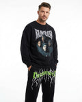 Heidi-Outlet - Zemit | Graphic Print Oversized Sweatshirt Men