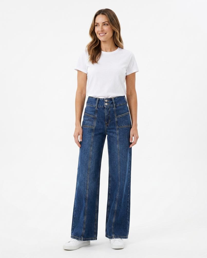 Heidi-Outlet - Libum | High-Waist Wide-Leg Pants Women