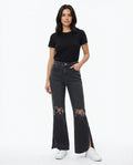 Heidi-Outlet - Vuguv | Flared Ripped Pants Women