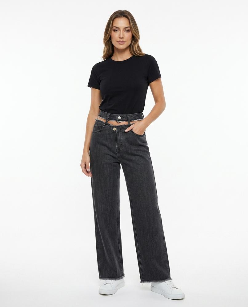 Heidi-Outlet - Zinam | Cutout Wide-Leg Pants Women