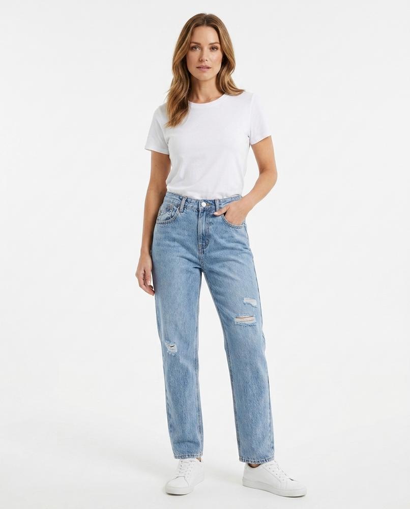 Heidi-Outlet - Liles | High-Waist Straight-Leg Pants Women