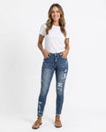 Heidi-Outlet - Sesol | Slim Fit Distressed Pants Women