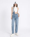 Heidi-Outlet - Kekum | Asymmetrical High-Waisted Pants Women