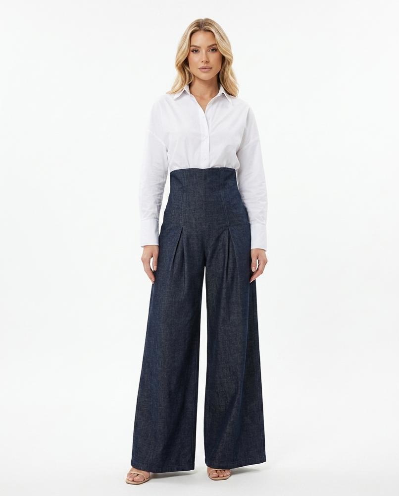 Heidi-Outlet - Kedin | High-Waisted Wide-Leg Pants Women