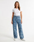 Heidi-Outlet - Rihus | Wide-Leg Printed Pants Women