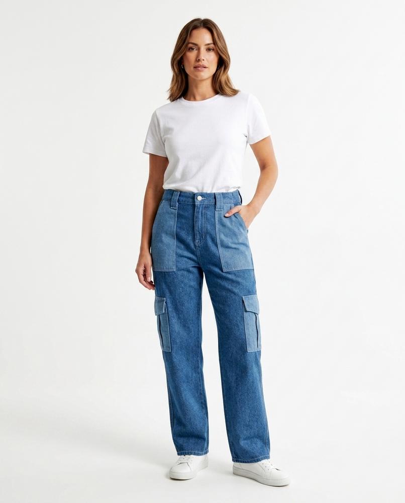 Heidi-Outlet - Cizol | Patchwork Cargo Pants Women