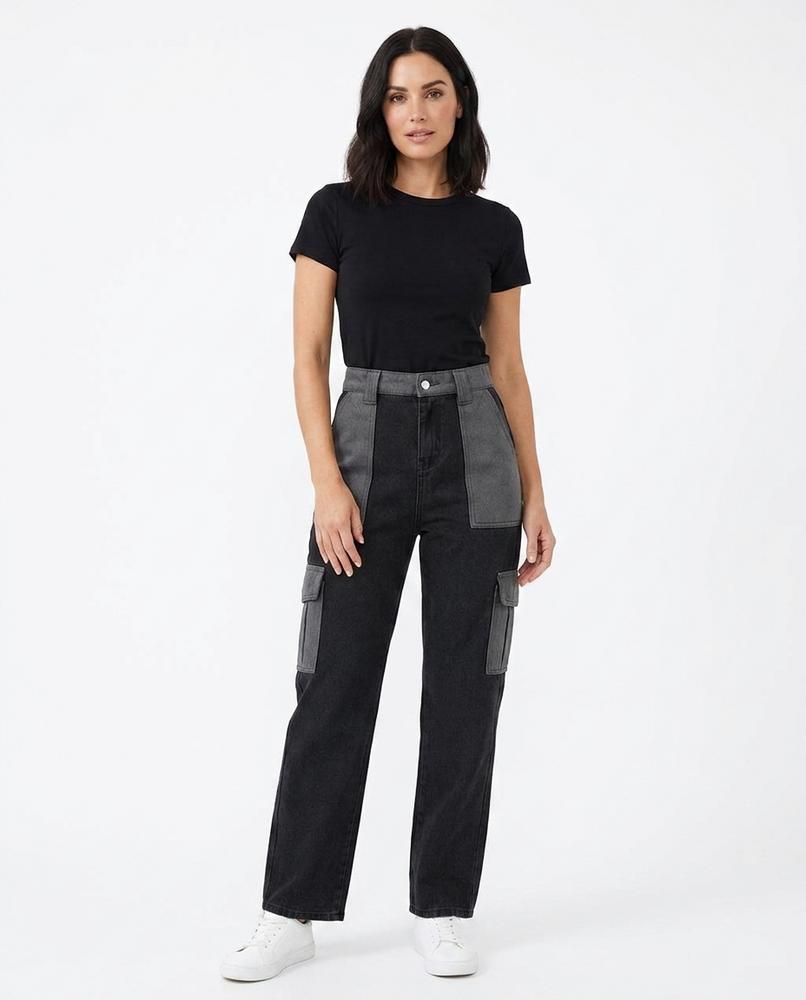 Heidi-Outlet - Cizol | Patchwork Cargo Pants Women