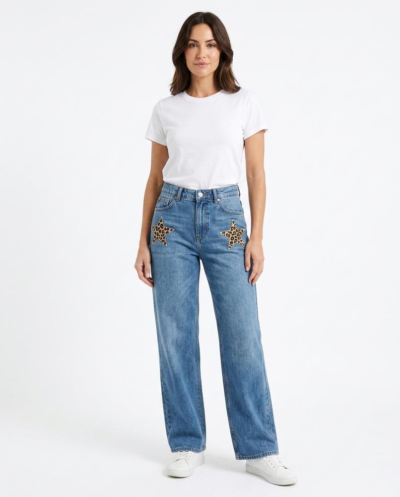 Heidi-Outlet - Radar | Straight-Leg Appliquéd Pants Women