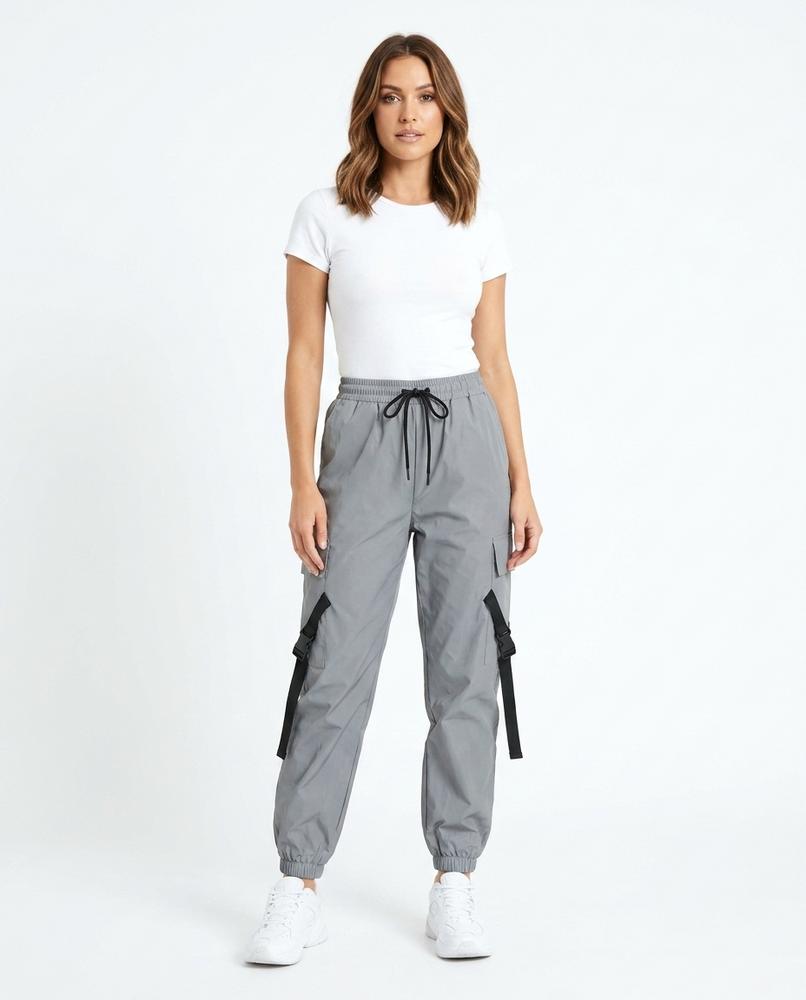 Heidi-Outlet - Vuwum | Reflective Cargo-Style Pants Women