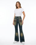 Heidi-Outlet - Timon | Flared Embroidered Pants Women