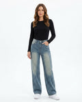 Heidi-Outlet - Retev | Striped Wide-Leg Pants Women