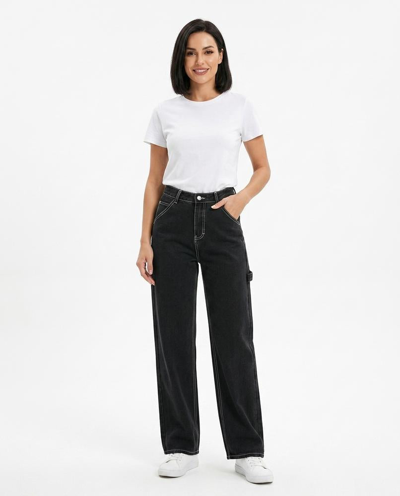 Heidi-Outlet - Zegov | High-Waist Wide-Leg Pants Unisex