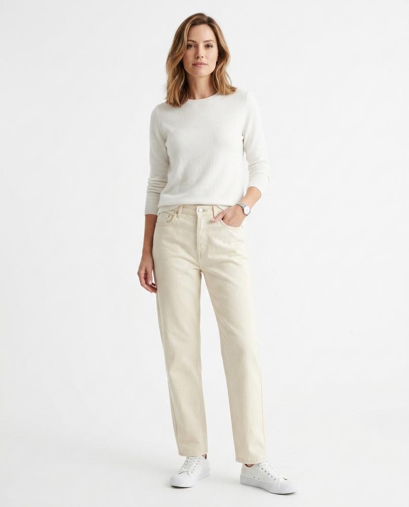 Heidi-Outlet - Mimon | High-Waisted Straight-Leg Pants Women