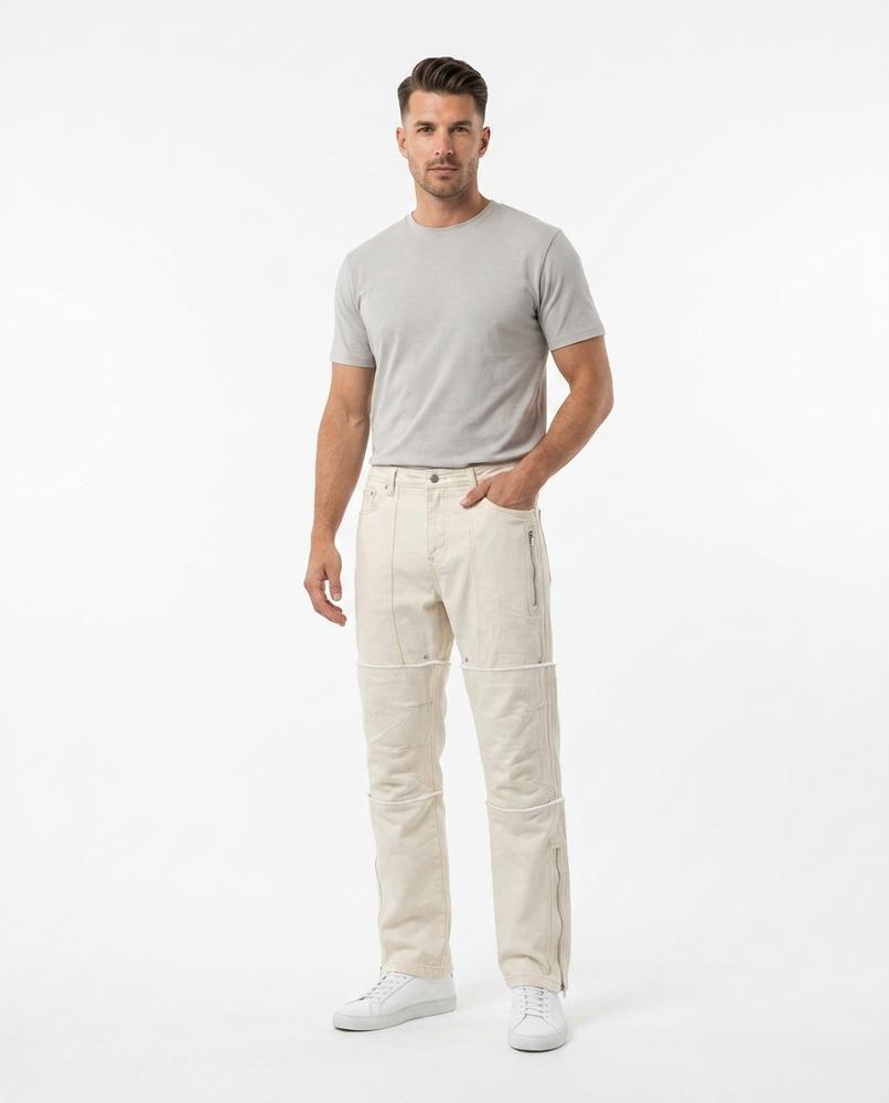 Heidi-Outlet - Kesel | Cotton Straight-Leg Pants Unisex