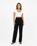 Heidi-Outlet - Zaful | High-Waisted Wide-Leg Pants Women