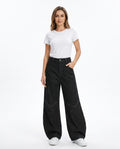 Heidi-Outlet - Rezem | Wide-Leg Studded Pants Women
