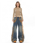 Heidi-Outlet - Nesil | Wide-Leg Embellished Pants Women