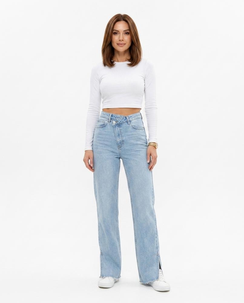 Heidi-Outlet - Maged | High-Waist Asymmetrical Pants Women