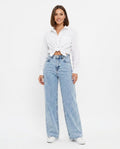 Heidi-Outlet - Retos | High-Waist Wide-Leg Pants Women