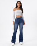 Heidi-Outlet - Manun | High-Waist Flared Pants Women