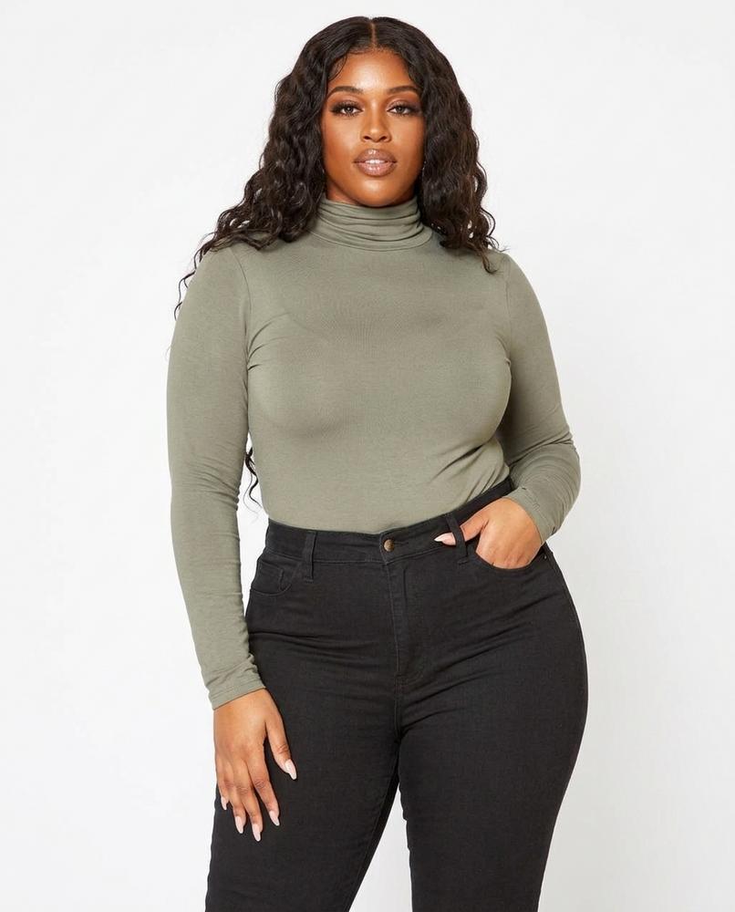 Heidi-Outlet - Vinar | Turtleneck Long-Sleeved Top Women