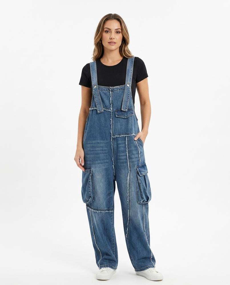 Heidi-Outlet - Revek | Denim Cargo Pants Unisex