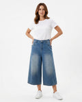 Heidi-Outlet - Yoker | Wide-Leg Cropped Pants Women