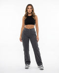 Heidi-Outlet - Kuted | Straight-Cut Cargo Pants Women