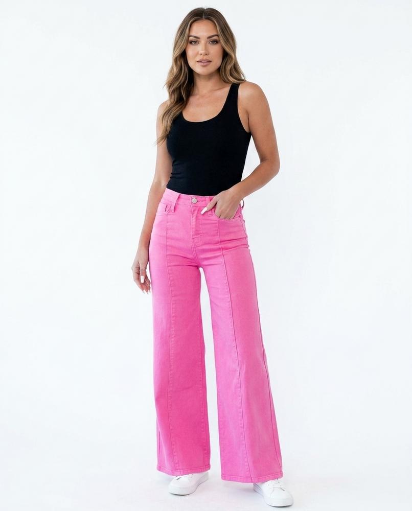 Heidi-Outlet - Lufav | Wide-Leg Mid-Rise Pants Women