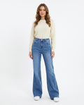 Heidi-Outlet - Yiwal | High-Waisted Flared Pants Women