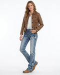 Heidi-Outlet - Kofiv | Embroidered Bootcut Pants Women