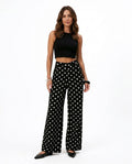 Heidi-Outlet - Vofok | Wide-Leg Polka-Dot Pants Women