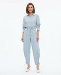 Heidi-Outlet - Mahet | High-Waisted Lace-Up Pants Women